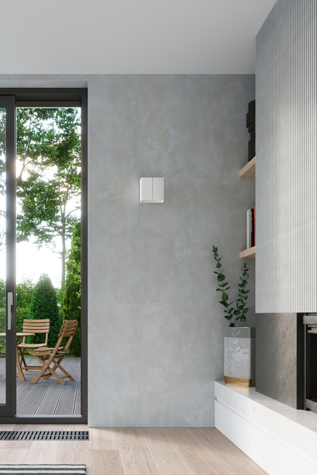 Applique LINEA blanc + 2x ampoule LED G9 4000K Froid 4.5W 530lm