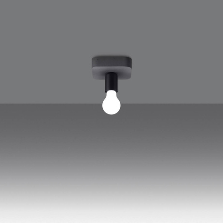 Plafond TAVO 1 + 1x ampoule LED E27 4000K Froid 7,5W 690lm