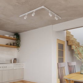 Plafonnier, 4 spots, système de rail triphasé, RING