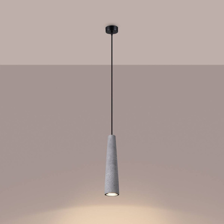 ELECTRA lampe suspendue en béton + 1x ampoule LED GU-10 3000K Warm 7W 510lm