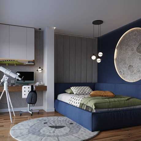 Lampe suspendue HYPERION 3P noir + 3x ampoule LED G9 3000K Warm 4,5W 450lm