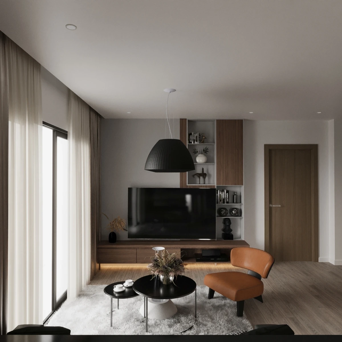 Lustre BELLA 60 noir