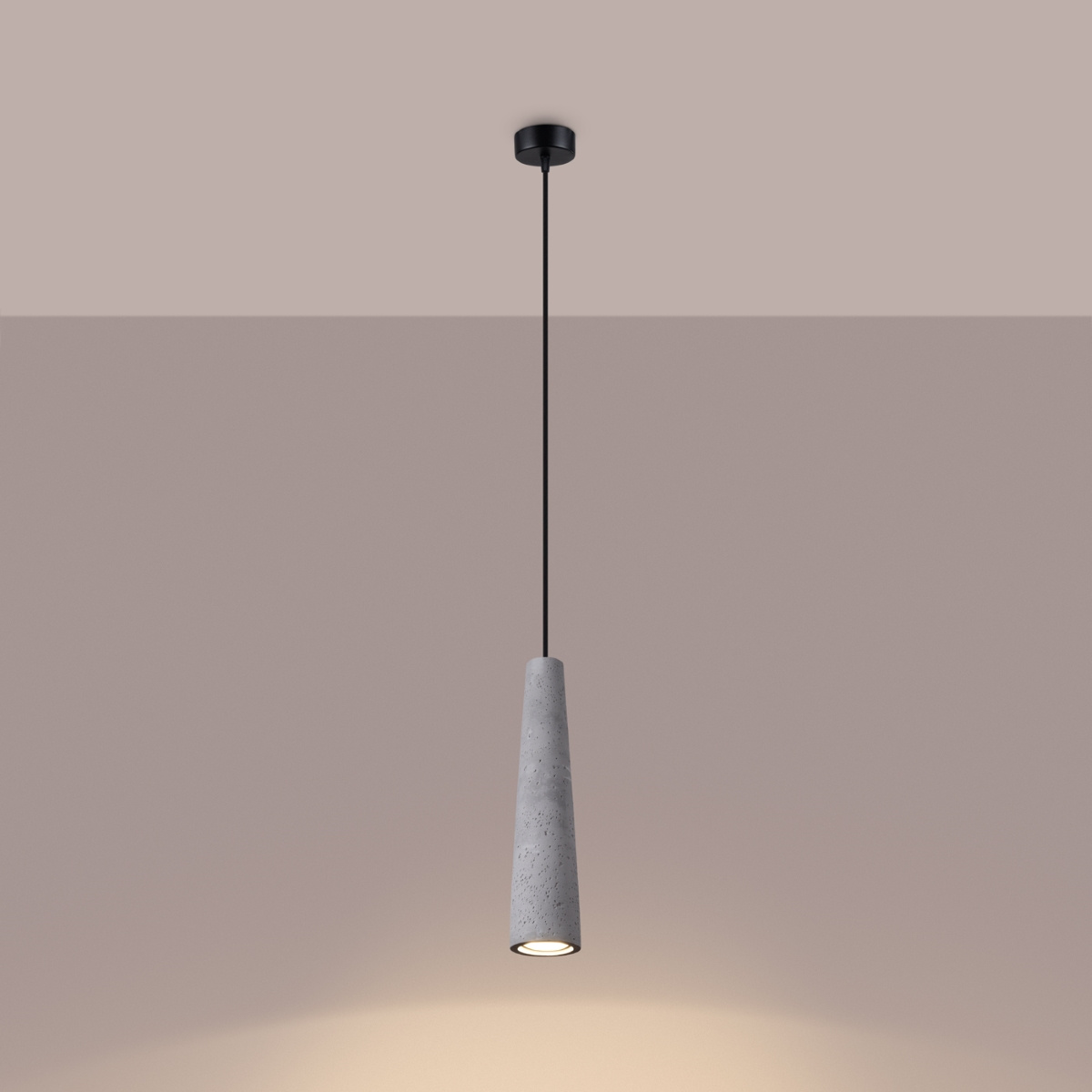 Lampe suspendue ELECTRA béton