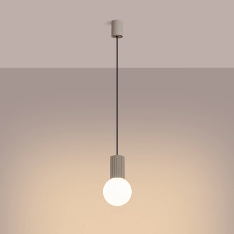 Lampe suspendue HALO 1 taupe