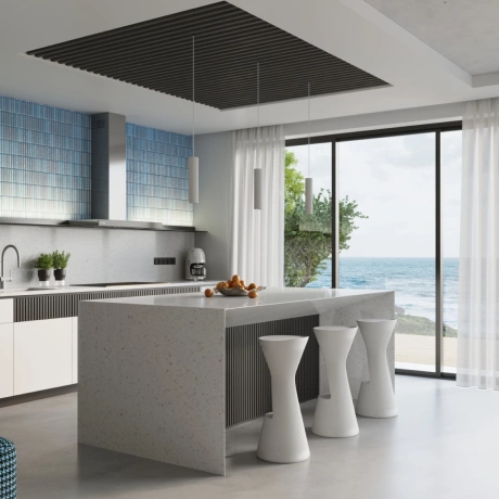 Plafonnier KARBON 30 blanc