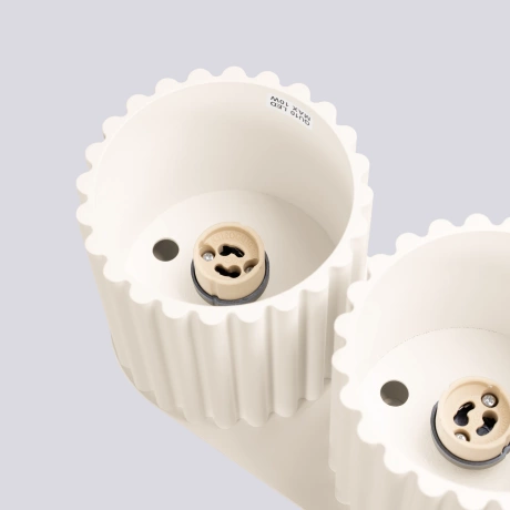 Plafonnier AURA 2 beige GU10