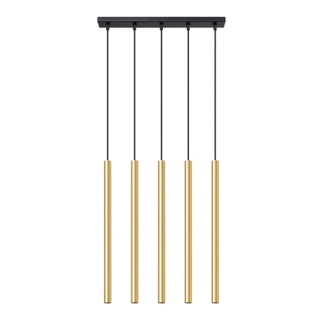 Lampe pendante PASTELO 5L or poli