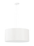 Lustre OTTO 50 blanc + 5x ampoule LED E27 4000K Froid 7.5W 650lm