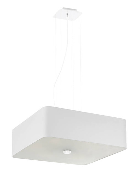 Lustre LOKKO 45 blanc + 5x ampoule LED E27 4000K Froid 7.5W 650lm