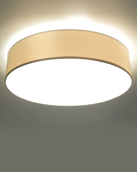 Plafond ARENA 55 BLANC + 4x ampoule LED E27 4000K Froid 7.5W 650lm