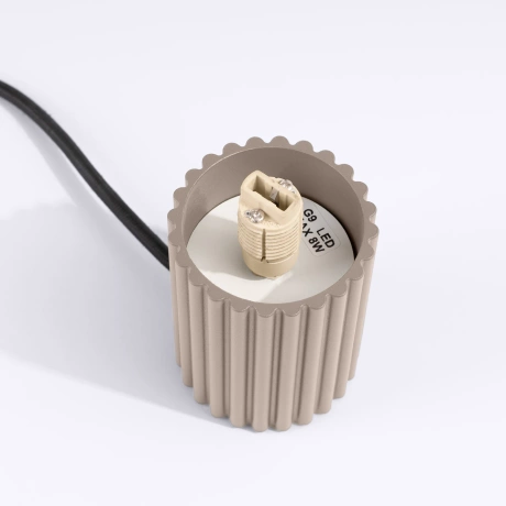 Lampe à poser HALO taupe