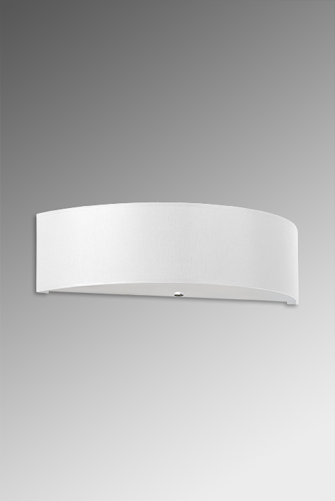 Applique SKALA blanc + 2x ampoule LED E27 4000K Froid 7.5W 650lm