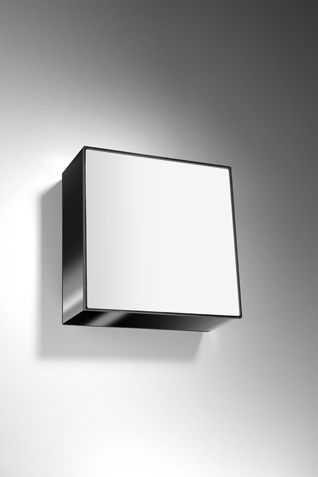 Plafond HORUS 25 BLACK + 1x ampoule LED E27 4000K Cold 7.5W 650lm