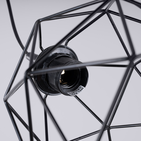 Lampe suspendue TRIOM 20 noir