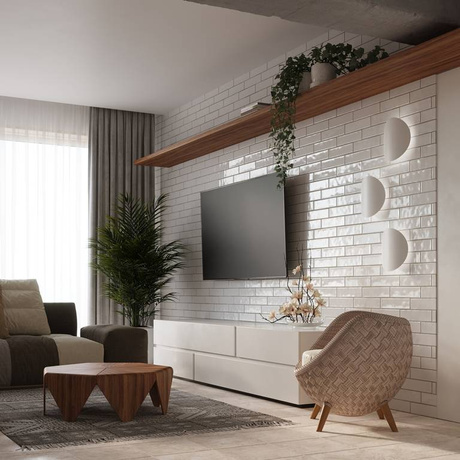 Applique SENSES blanc +2x Ampoule LED G9 4000K Froid 4.5W 530lm