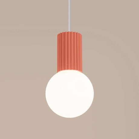 Lampe pendante HALO 1 peach
