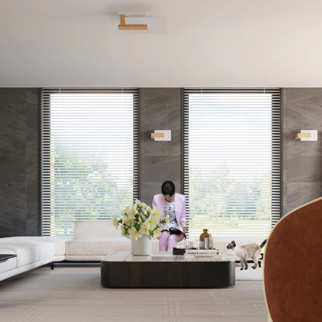 Applique LAPPO en bois naturel