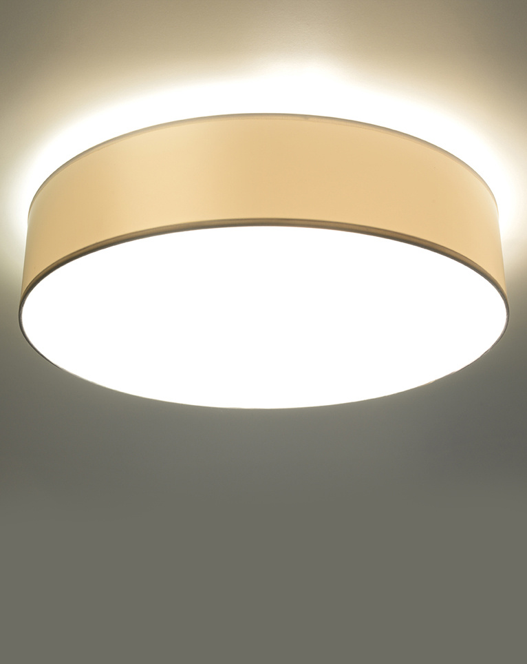 Plafond ARENA 55 WHITE + 4x ampoule LED E27 3000K Warm 7.5W 620lm