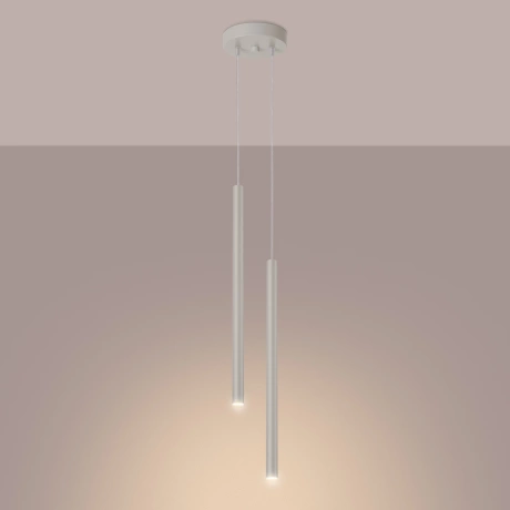 Lampe suspendue PASTELO 2 beige