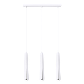 PRYSM Lampe suspendue 3L blanche + 3x ampoule LED G9 3000K Warm 4.5W 450lm