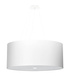 Lustre OTTO 60 blanc + 5x ampoule LED E27 3000K Warm 7.5W 620lm