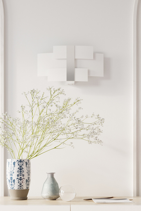 Plafond CELIA chrome + 3x ampoule LED E27 3000K Warm 7.5W 620lm