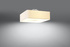 Plafond LOKKO 45 blanc + 5x ampoule LED E27 3000K Warm 7.5W 620lm