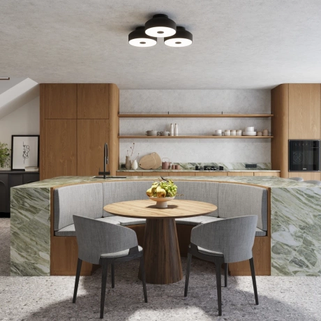 Plafonnier OMIQ noir