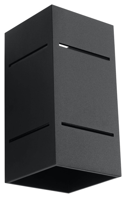 Applique BLOCCO noir + 1x ampoule LED G9 4000K Cold 4.5W 530lm