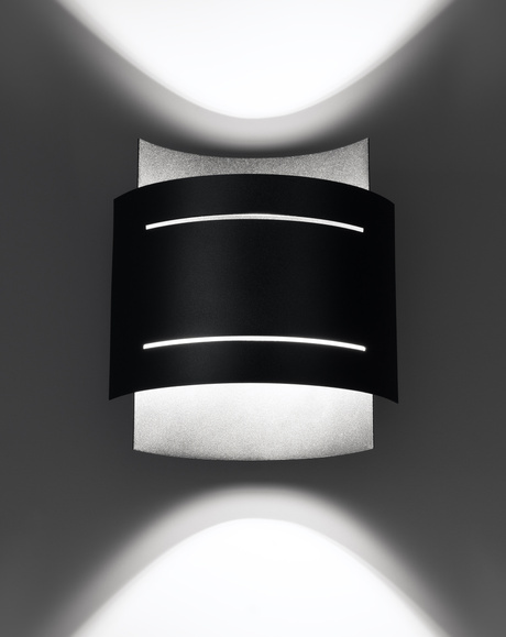 Applique HESTIA noire + 1x ampoule LED G9 4000K froide 4,5W 530lm