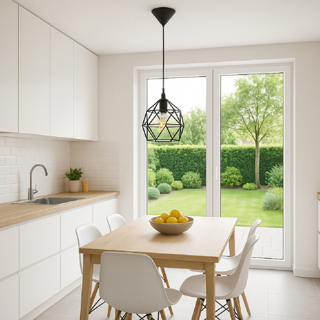 Lampe suspendue TRIOM 20 noir