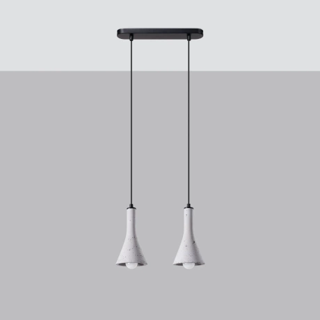 Lampe suspendue REA 2 béton