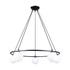 Lustre YOLI 5 + 5x ampoule LED G9 4000K Cold 4.5W 460lm