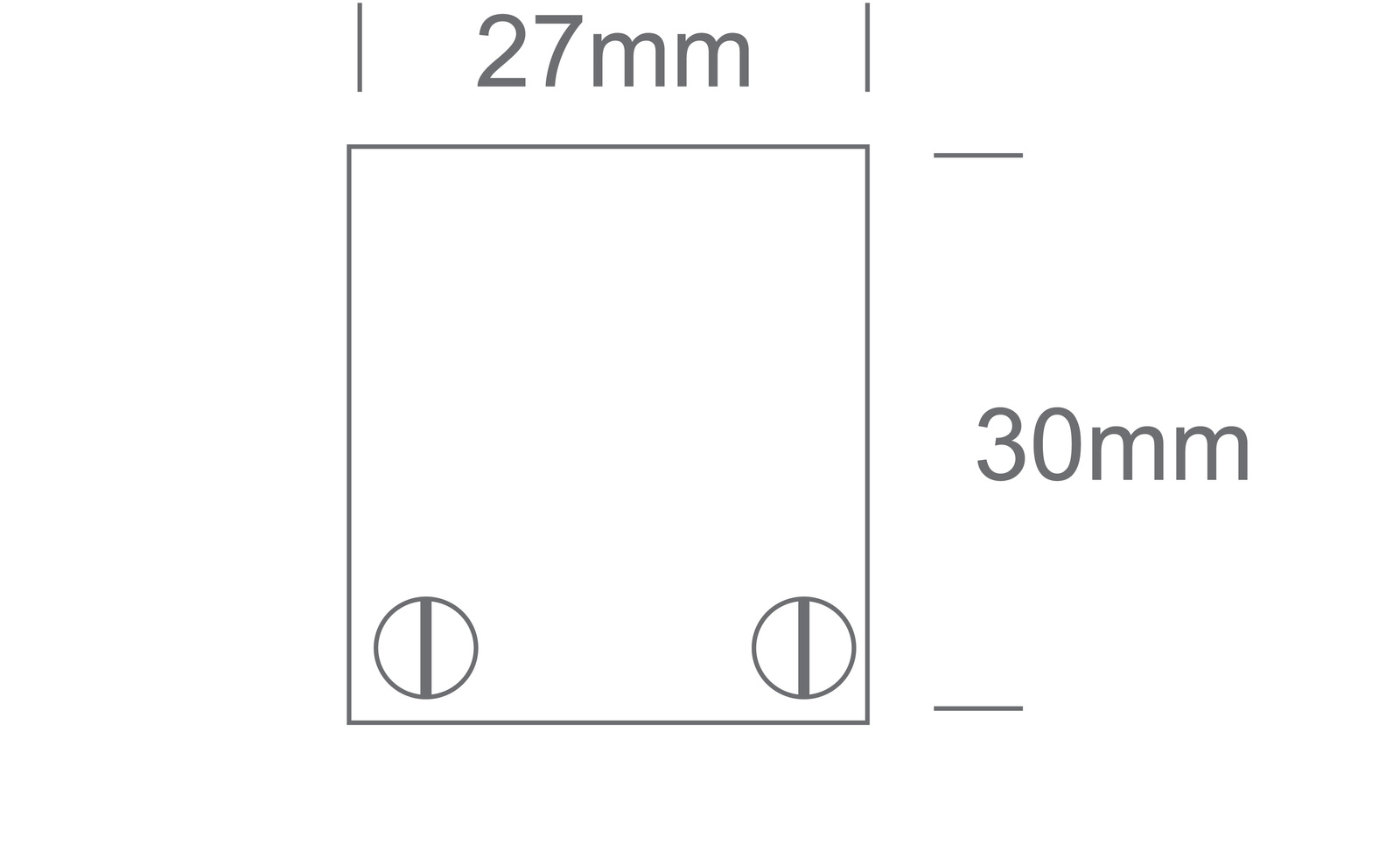 Bus magnétique 1m noir MINI ON/OFF DALI 48V