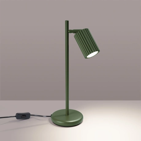 Lampe à poser KARBON vert olive