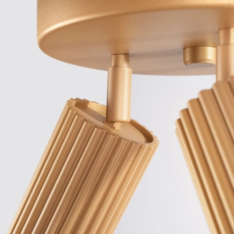 Plafonnier KARBON 3P or