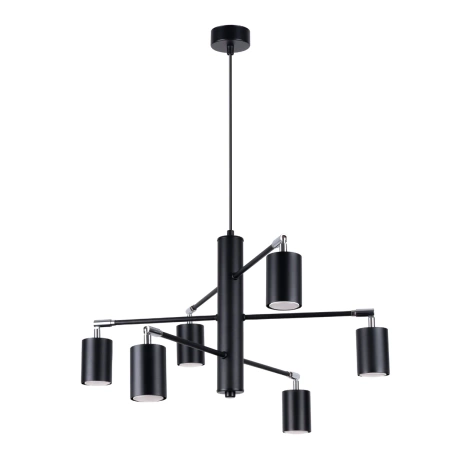 Lustre LEMMI 6 noir