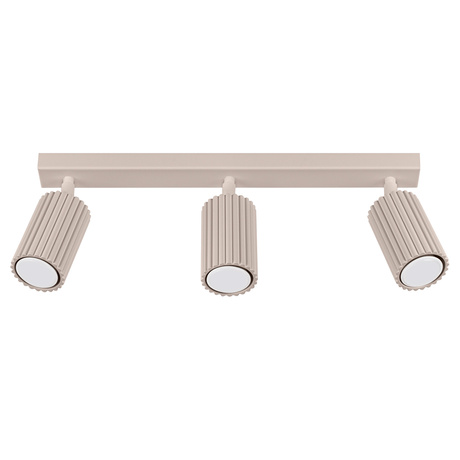 Plafonnier KARBON 3L taupe