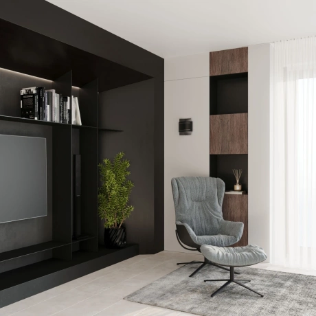 Applique HESTIA noir