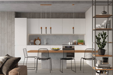 ZANE 3 lampe suspendue grise + 3x ampoule LED GU-10 4000K Cold 7W 630lm