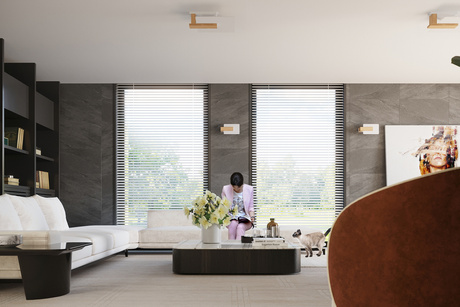 Plafond LAPPO bois naturel + 2x ampoule LED E27 4000K Froid 7.5W 650lm