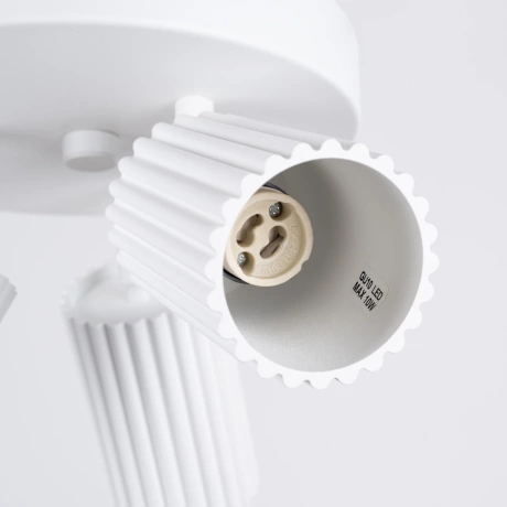 Plafonnier KARBON 3P blanc