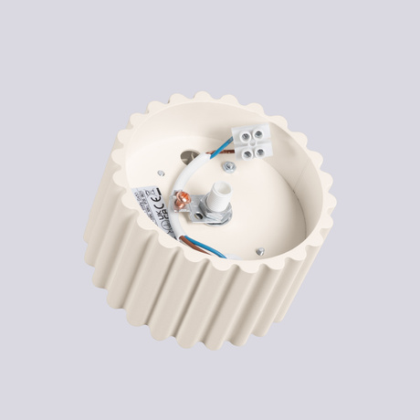 Plafonnier AURA 1 beige Gx53