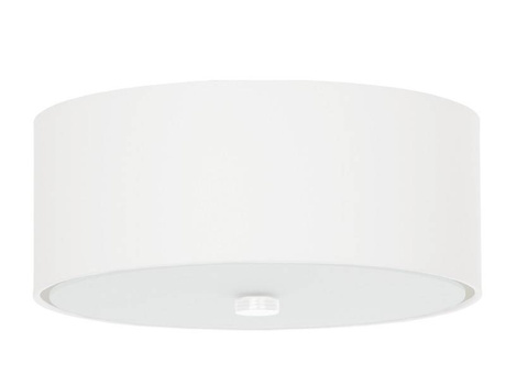 Plafond SKALA 30 blanc + 3x ampoule LED E27 4000K Froid 7.5W 650lm