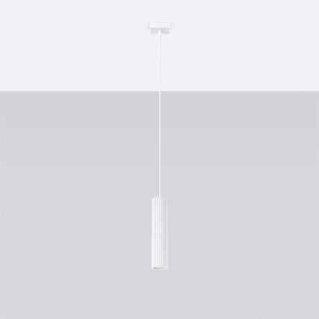 Lampe suspendue KARBON 1 blanc