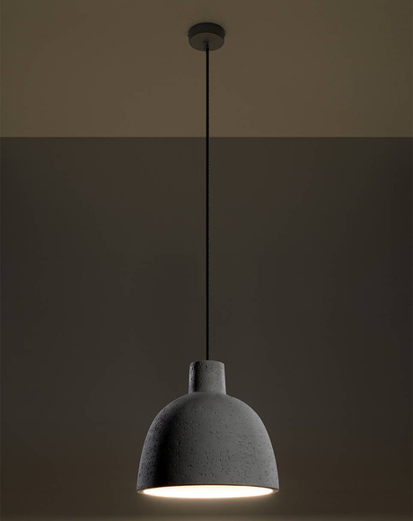 Lampe suspendue DAMASO + 1x ampoule LED E27 4000K Froid 7,5W 650lm