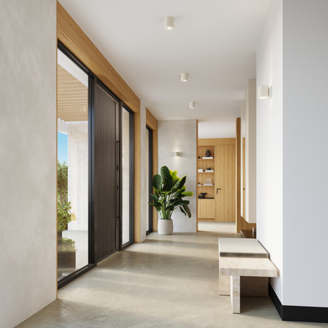 Plafonnier ORBIS béton beige