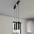 Lampe suspendue RING 3 noir