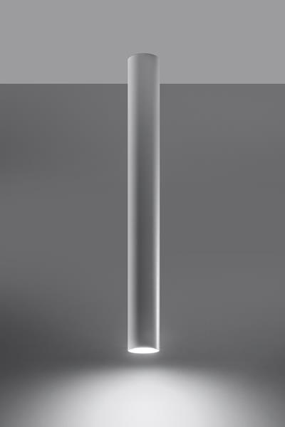 Plafond LAGOS 60 blanc + 1x ampoule LED GU-10 3000K Warm 7W 620lm