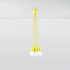 Lampe pendante DIEGO 5 jaune